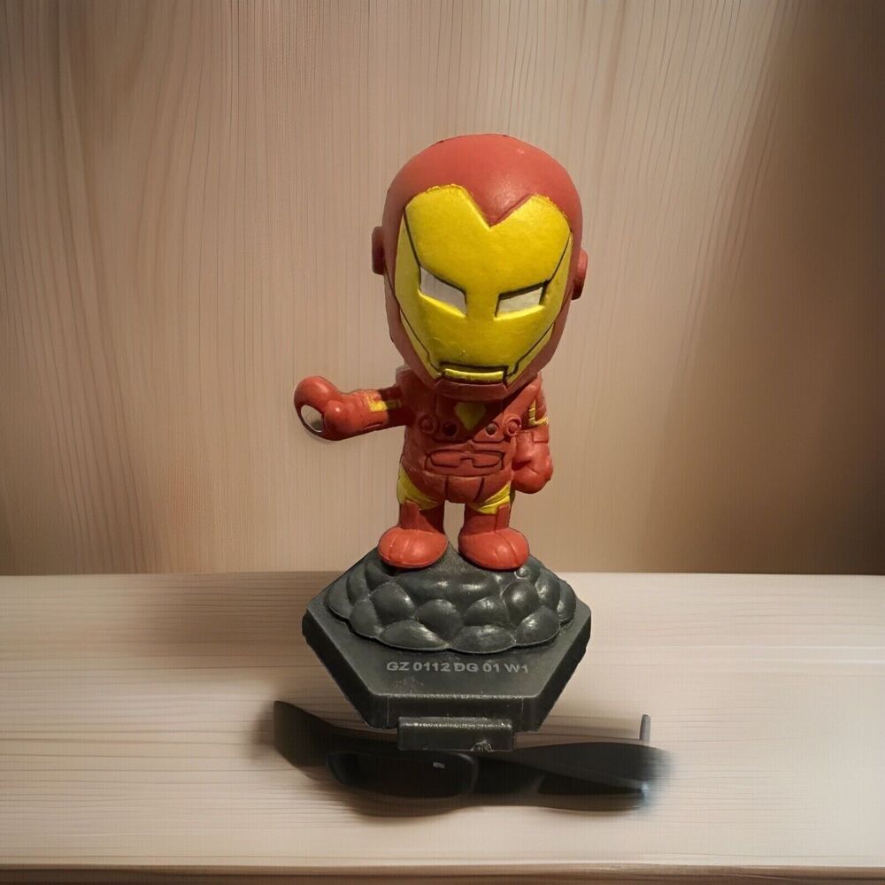 Marvel Grab Zags Iron Man Mini Figure 2012 Avengers MCU Tony Stark Series 1